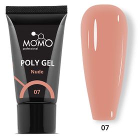 Momo Professional No: 07 Protez Tırnak Nude 30 gr Poli Jel
