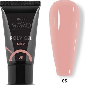 Momo Professional No: 08 Protez Tırnak Vizon 30 gr Poli Jel