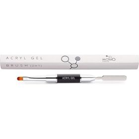 Momo Professional No: 6 Çift Taraflı Spatula ve Akril Jel Fırçası