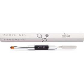 Momo Professional No: 6 Çift Taraflı Spatula ve Akril Jel Fırçası