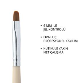 Momo Professional No: 6 Protez Tırnak Jel Fırçası