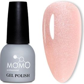 Momo Professional S008 Simli Açık Yavruağzı 14 ml Kalıcı Oje