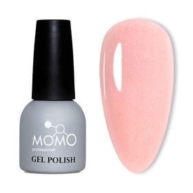 Momo Professional S011 Hafif Simli Açık Pudra 14 ml Kalıcı Oje
