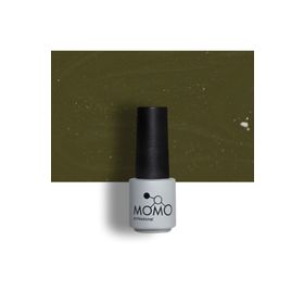 Momo Professional S012 4 ml Simli Haki Yeşil Kalıcı Oje