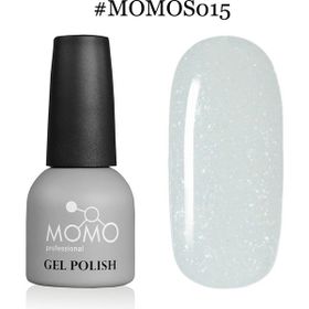 Momo Professional S015 Simli Beyaz 14 ml Kalıcı Oje