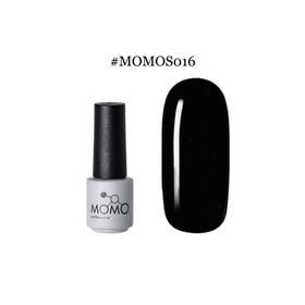 Momo Professional S016 Hafif Simli Siyah 4 ml Kalıcı Oje