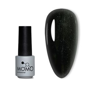 Momo Professional S016 Hafif Simli Siyah 4 ml Kalıcı Oje
