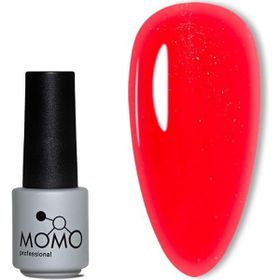 Momo Professional S017 Hafif Simli Kırmızı 14 ml Kalıcı Oje