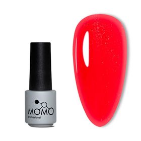Momo Professional S017 Hafif Simli Kırmızı 14 ml Kalıcı Oje