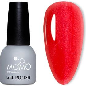 Momo Professional S021 Hafif Işıltılı Açık Kırmızı 14 ml Kalıcı Oje