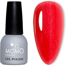Momo Professional S021 Hafif Işıltılı Açık Kırmızı 14 ml Kalıcı Oje