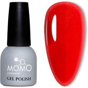 Momo Professional S022 Işıltılı Bayrak Kırmızısı 14 ml Kalıcı Oje