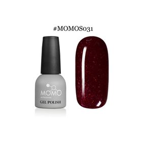 Momo Professional S031 14 ml Parıltılı Vişne Kalıcı Oje