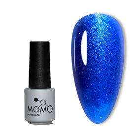 Momo Professional S036 Simli Saks Mavi 4 ml Kalıcı Oje