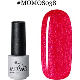Momo Professional S037 Simli Vişne Çürüğü 4 ml Kalıcı Oje