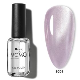 Momo Professional Silky Cat Eye SC01 Lila 10 ml Kalıcı Oje