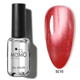 Momo Professional Silky Cat Eye SC10 Kırmızı 10 ml Kalıcı Oje