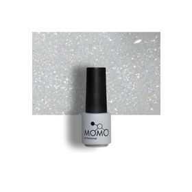 Momo S006 Renkli Simli Şeffaf 4 ml Kalıcı Oje