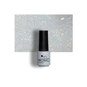 Momo S006 Renkli Simli Şeffaf 4 ml Kalıcı Oje