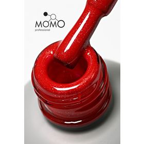 Momo S025 Simli Canlı Kırmızı 4 ml Kalıcı Oje