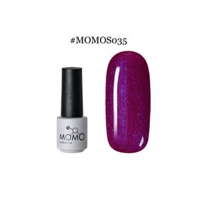 Momo S035 Mavi Sedefli Mor 4 ml Kalıcı Oje