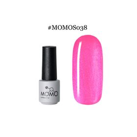 Momo S038 Mavi Sedefli Şeker Pembe 4 ml Kalıcı Oje