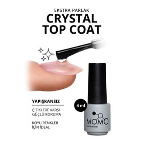 Momo Top Coat 4 ml Kalıcı Oje