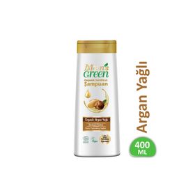 Mom's Green 400 ml Organik Argan Yağlı Besleyici Şampuan