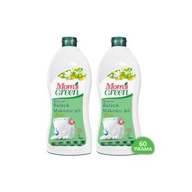 Mom's Green 750 ml Limonlu Bitkisel Bulaşık Makinesi Jel Deterjanı (2 adet)