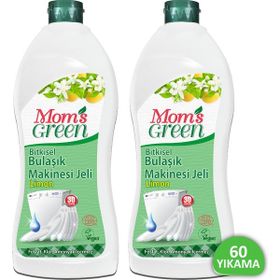 Mom's Green 750 ml Limonlu Bitkisel Bulaşık Makinesi Jel Deterjanı (2 adet)