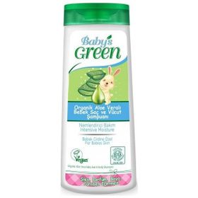 Mom's Green Aloe Veralı 400 ml Organik Bebek Şampuan