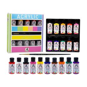 Mona Lisa 10 Renk x 40 ml Chalky Pastel Akrilik Boya