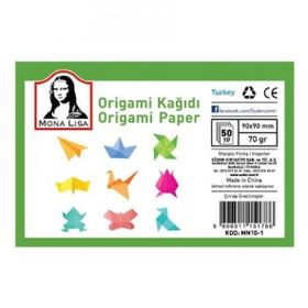 Mona Lisa 9x9 50 Yaprak Origami Kağıdı