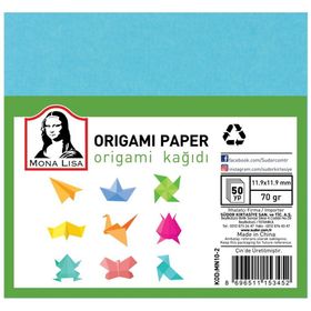 Mona Lisa 9x9 50 Yaprak Origami Kağıdı