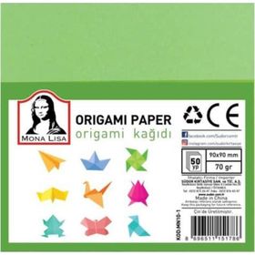 Mona Lisa 9x9 50 Yaprak Origami Kağıdı