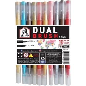Mona Lisa Brush 10 Renk Dual Fineliner