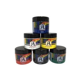 Mona Lisa Primary Colors 6x125 ml Mona Lisa Artist Chalky Akrilik