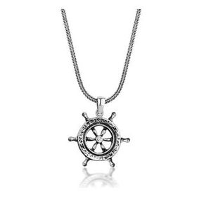 Mona Roza Gemi Dümeni Simgeli Erkek Kolye