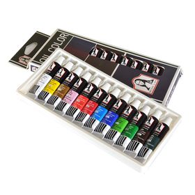 Monalisa 12 Renk 12 ml Tüp Yağlı Boya
