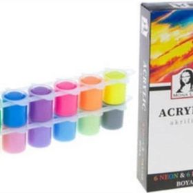 Monalisa 12 Renk x 22 ml Neon/Pastel Akrilik
