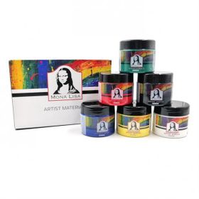 Monalisa 125 ml 6 Ana Renk Akrilik Boya