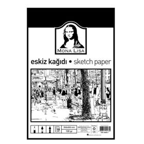 Monalisa 35x50 100 gr 10 Yaprak Eskiz Kağıdı