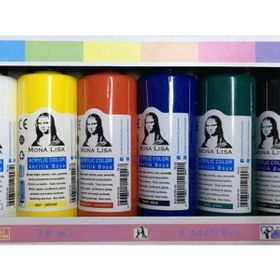 Monalisa 6 Renk 70 ml Akrilik Boya