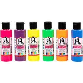 Monalisa Multi 6x70 ml Akrilik Fosforlu Set