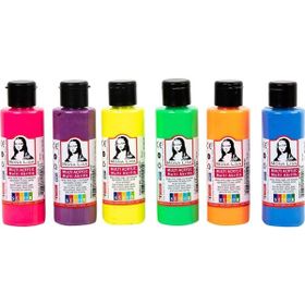 Monalisa Multi 6x70 ml Akrilik Fosforlu Set
