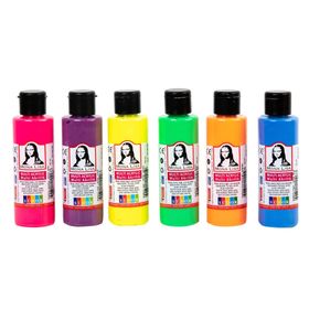 Monalisa Multi 6x70 ml Akrilik Fosforlu Set