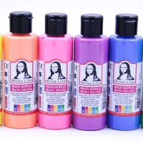 Monalisa Multi 6x70 ml Akrilik Fosforlu Set
