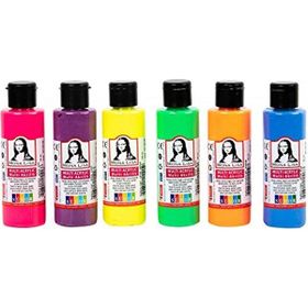Monalisa Multi 6x70 ml Akrilik Fosforlu Set