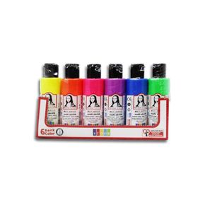 Monalisa Multi 6x70 ml Akrilik Fosforlu Set