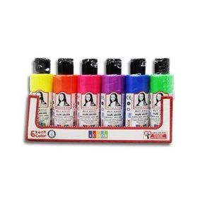 Monalisa SD1006F 6x70 ml Multi Fosforlu Akrilik Boya